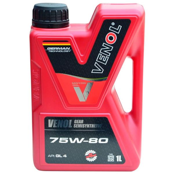 Трансмиссионное масло Venol Semisynthetic 75W-80 1 л/ полусинтетическое/ 75W-80 photo 1 Трансмиссионное масло Venol Semisynthetic 75W-80 1 л/ полусинтетическое/ 75W-80 photo 1