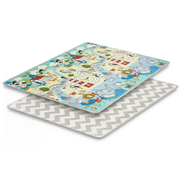 Игровой коврик KinderKraft XPE MATTY 2 (5902533923212) 0+/ Трансформер/ Разноцветный photo 1