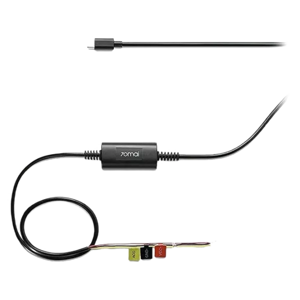 Cablu de alimentare 70mai UP03 + USB Type-C 3 m / Black photo 3