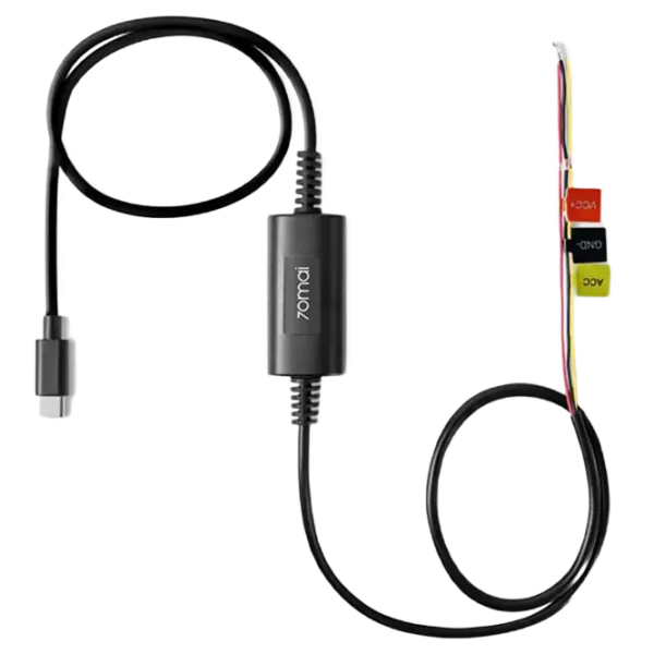 Cablu de alimentare 70mai UP03 + USB Type-C 3 m / Black photo 5