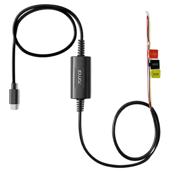 Cablu de alimentare 70mai UP03 + USB Type-C 3 m / Black photo 5
