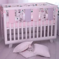 Детское постельное бельё Veres Mouse (2600000101592 ) Хлопок, силикон, синтепон/ Розовый Белый