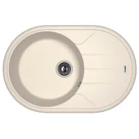 Chiuvetă Florentina Lotos 780 51 x 51 / Piatră artificială / Jasmin