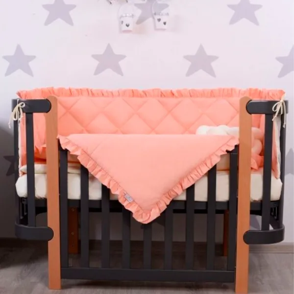 Lenjerie de pat pentru copii Veres Macaroon Peach (2600000096454 ) Bumbac, hollofayber, velur/ Orange Beige photo 1 Lenjerie de pat pentru copii Veres Macaroon Peach (2600000096454 ) Bumbac, hollofayber, velur/ Orange Beige photo 1