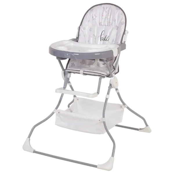 Стульчик для кормления Polini Kids 252 (0002354-03) Классический/ 6 месяцев / Серый  photo 1