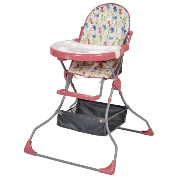 Стульчик для кормления Polini Kids 252 (0002230-02) Классический/ 6 месяцев / Розовый  photo 1