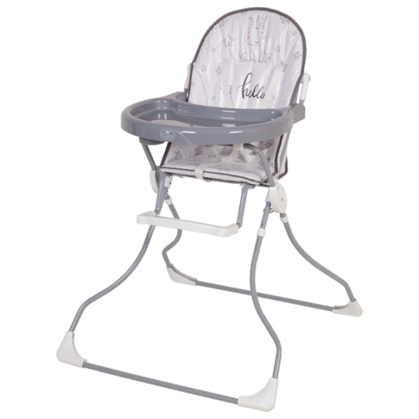Стульчик для кормления Polini Kids 152 (0002352-03) Классический/ 6 месяцев / Серый  photo 1