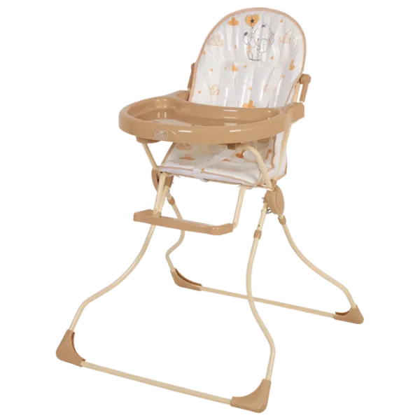 Стульчик для кормления Polini Kids 152 (0002353-09) Классический/ 6 месяцев / Бежевый  photo 1