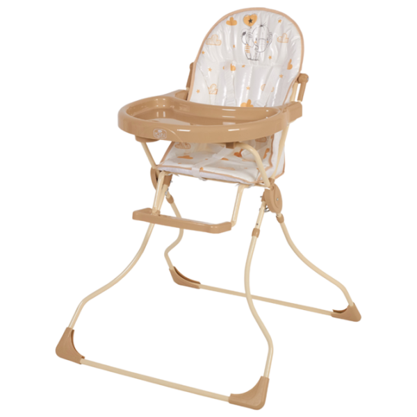 Стульчик для кормления Polini Kids 152 (0002353-09) Классический/ 6 месяцев / Бежевый  photo 1