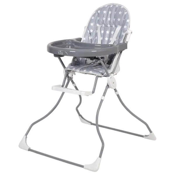 Стульчик для кормления Polini Kids 152 (0002218-16) Классический/ 6 месяцев / Серый  photo 1
