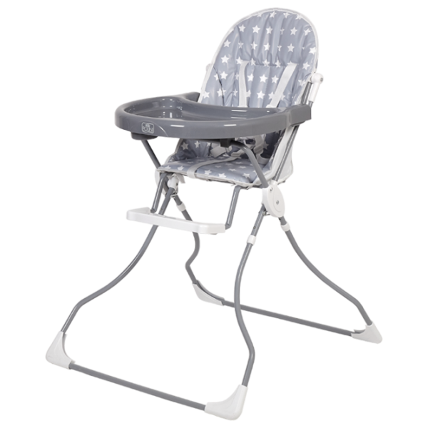 Стульчик для кормления Polini Kids 152 (0002218-16) Классический/ 6 месяцев / Серый  photo 1