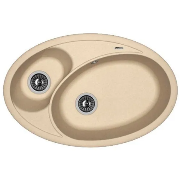 Chiuvetă Florentina Selena 780 78 x 51 / Piatră artificială / Beige photo 1