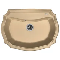 Кухонная мойка Florentina Emiliya 770 77 x 55 / Искусственный камень / Капучино