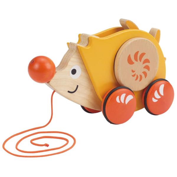 Развивающий набор Hape Walk-a-long Hedgehog E0350A 1+/ Оранжевый photo 1
