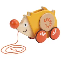 Joc educativ Hape Walk-a-long Hedgehog E0350A 1+/ Orange