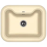 Chiuvetă Florentina Krit 630 63 x 51 / Piatră artificială / Champagne