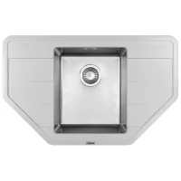 Chiuvetă Florentina Combi 800C 80 x 50 / Piatră artificială / Jasmin