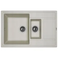 Chiuvetă Florentina Lipsi 780 K 78 x 51 / Piatră artificială / Gray