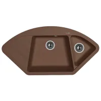 Chiuvetă Florentina Vesta 101 x 51 / Piatră artificială / Brown