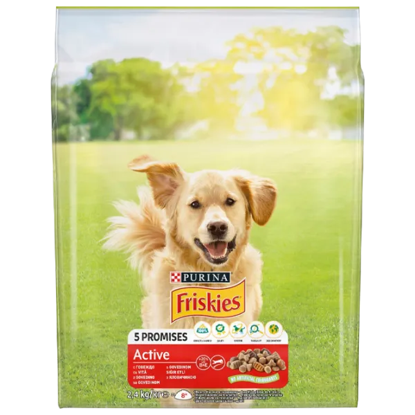 Корм для собак сухой Purina Friskies 7281 2.4 кг/ Говядина photo 1