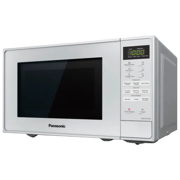 Микроволновая печь Panasonic NN-ST27HMZPE Отдельно стоящий/ 800 Вт/ Серебристый photo 1