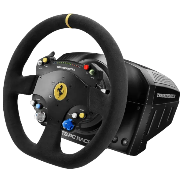 Volan Thrustmaster TS-PC RACER Ferrari 488 Challenge Edition Cu fir/ 11 buttons/ Black photo 1