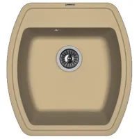 Chiuvetă Florentina Nire 480 48 x 51 / Piatră artificială / Cappucino