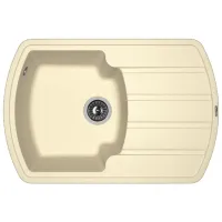 Кухонная мойка Florentina Nire 760 76 x 51 / Искусственный камень / Шампанское