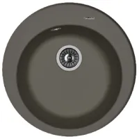 Кухонная мойка Florentina Nikosia 51 x 51 / Искусственный камень / Antracit