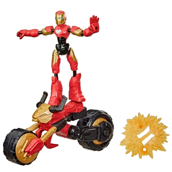 Фигурка Hasbro Avengers Flex Rider Iron Man 4+/ Красный photo 1 Фигурка Hasbro Avengers Flex Rider Iron Man 4+/ Красный photo 1