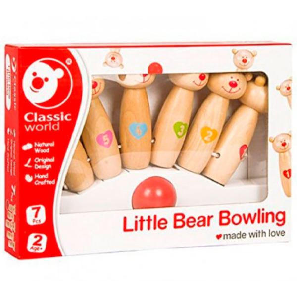 Настольная игра Classic World Little Bear Bowling 2+/ Развитие photo 1