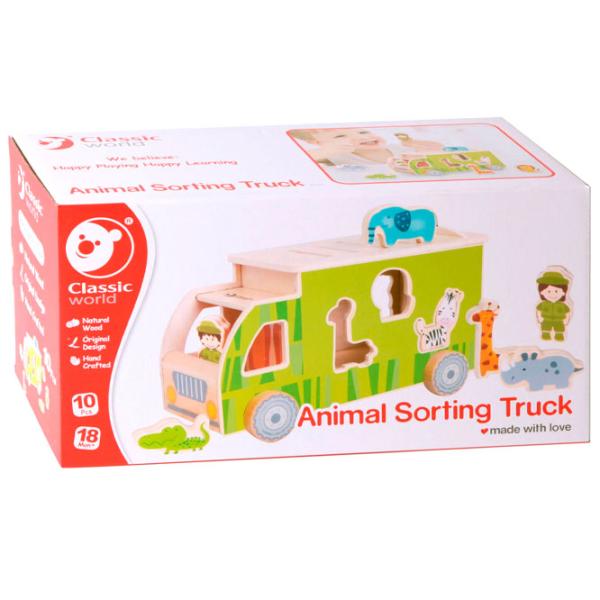 Joc de masă Classic World Animal Sorting Truck 2+/ Dezvoltare photo 1