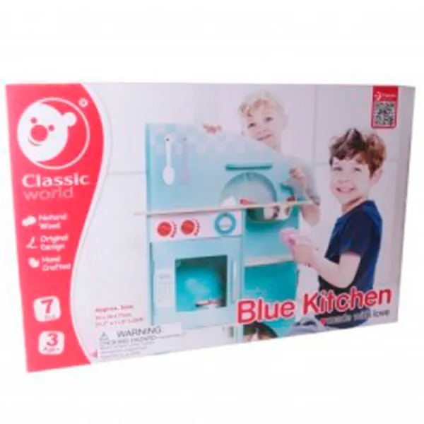 Joc de masă Classic World Blue Kitchen 3+/ Dezvoltare photo 1 Joc de masă Classic World Blue Kitchen 3+/ Dezvoltare photo 1