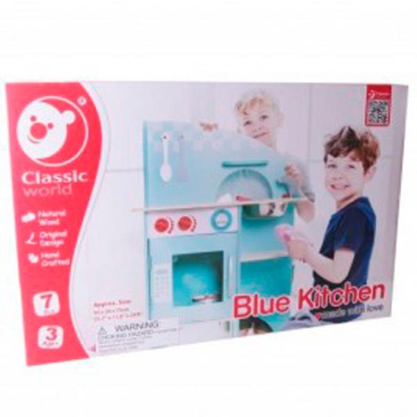 Joc de masă Classic World Blue Kitchen 3+/ Dezvoltare photo 1 Joc de masă Classic World Blue Kitchen 3+/ Dezvoltare photo 1