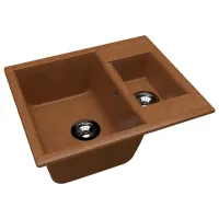 Кухонная мойка Dr.Gans Astra 620K 62 x 51 / Искусственный камень / Коричневый