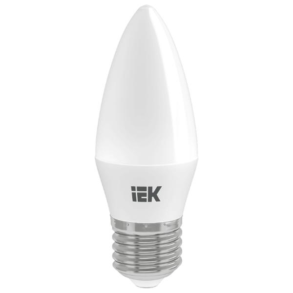 Set becuri LED IEK C35 LLE-C35-07-230-30-E14-3 E14/ 7 W/ 3000 K/ 630lm/ Yellow photo 1 Set becuri LED IEK C35 LLE-C35-07-230-30-E14-3 E14/ 7 W/ 3000 K/ 630lm/ Yellow photo 1