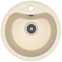 Кухонная мойка Dr.Gans Dora 43.5 x 43.5 / Искусственный камень / Бежевый Латте