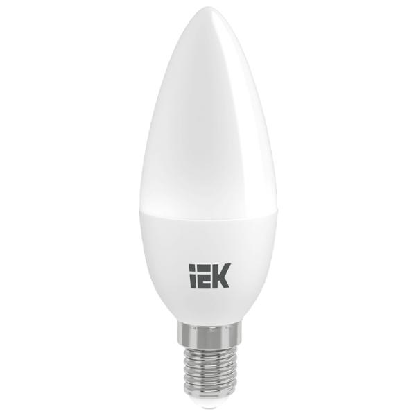 Bec LED IEK C35 LLE-C35-7-230-30-E14 E14/ 7 W/ 3300 K/ 630lm/ Yellow photo 1 Bec LED IEK C35 LLE-C35-7-230-30-E14 E14/ 7 W/ 3300 K/ 630lm/ Yellow photo 1