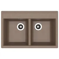 Кухонная мойка Dr.Gans Astra 780 78 x 51 / Искусственный камень / Коричневый