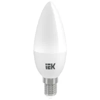 Лампочка светодиодная IEK C35 LLE-C35-7-230-40-E14 E14/ 7 Вт/ 4000 K/ 630лм/ White