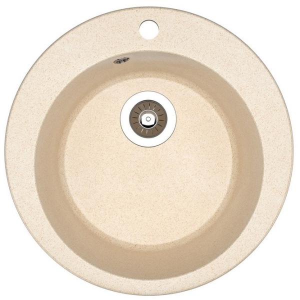 Chiuvetă Dr.Gans Gala 51 x 51 / Piatră artificială / Beige Latte photo 1