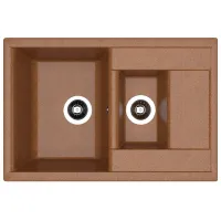 Кухонная мойка Dr.Gans Astra 760K 76 x 51 / Искусственный камень / Коричневый