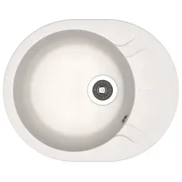 Кухонная мойка Dr.Gans Berta 580 58 x 47 / Искусственный камень / Белый