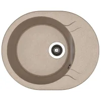 Chiuvetă Dr.Gans Berta 580 58 x 47 / Piatră artificială / Brown