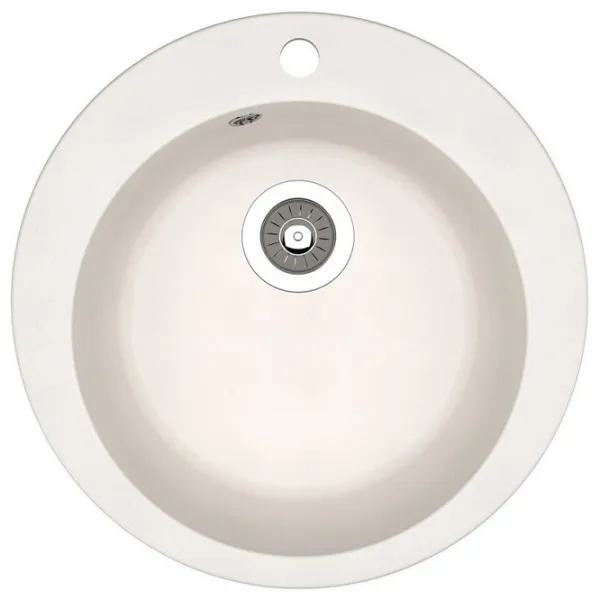 Chiuvetă Dr.Gans Gala 51 x 51 / Piatră artificială / White photo 1
