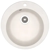Кухонная мойка Dr.Gans Gala 51 x 51 / Искусственный камень / Белый
