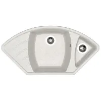 Кухонная мойка Dr.Gans Gabi 115 x 51 / Искусственный камень / Серый