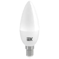 Лампочка светодиодная IEK C35 LLE-C35-5-230-40-E14 E14/ 5 Вт/ 4000 K/ 450лм/ White