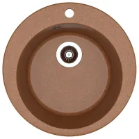 Кухонная мойка Dr.Gans Gala 51 x 51 / Искусственный камень / Коричневый