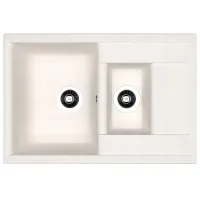 Chiuvetă Dr.Gans Astra 760K 76 x 51 / Piatră artificială / White